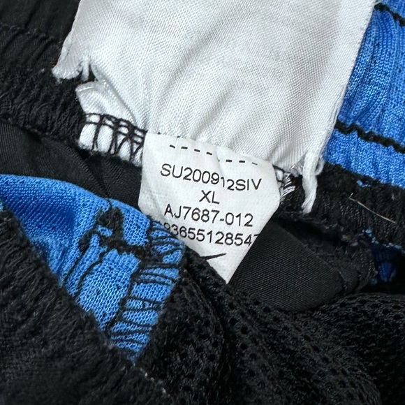 Nike Challenger 6” Shorts AJ7687-012 Black Blue XL Running Fitness Flex - Picture 4 of 10